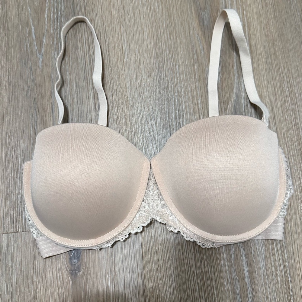 MAIDENFORM 36D Multiway Push-Up Strapless Bra